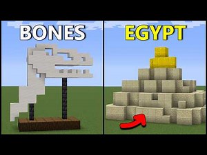 Minecraft: 15+ Museum Build Hacks!