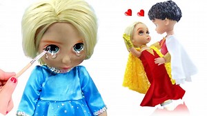 163K views · 4.2K reactions | Elsa Baby Makeup and Dress Up For SHAZAM Prom Party  Custom Doll Pretend Play For Kids | WOA Paper Dolls | Facebook