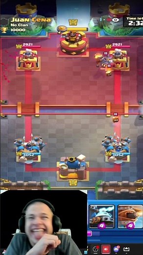 Bobby crash out vs Jynxzi#jynxzi #clashroyale #gaming #fyp#gaming