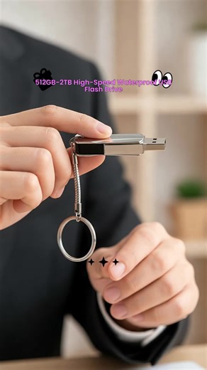 Hold on, you guys! You won't believe what I found. This is the highest capacity flash drive I've seen. It's a **two-terabyte flash drive** that I discovered on the TikTok Shop. It's available for a **great price**. Check it out right now! I'll leave the link right here for you guys. Don't miss out on this deal! #hightechgadgets #compactyetpowerful #3in1chargingcube #summerkeychain #usbrechargeablelighter #usbchargecable #storagegadgets #laptopaccessory #modernaccessories #keychaincharger