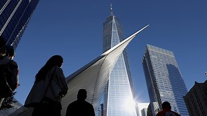 A minute's silence marks the moment the third plane struck the Pentagon