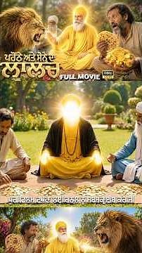 ਸੋਨੇ ਦੀਆ ਮੋਹਰਾ ਦਾ ਲਾਲਚ! Guru Nanak Dev Ji sakhi movie film #gurmatfilms