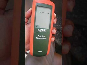 Digital thermometer Calibration Extech TM100