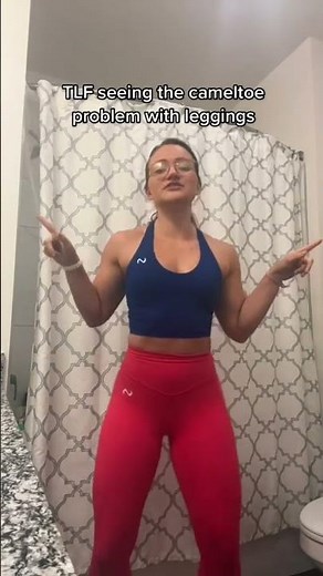 NO MORE CAMELTOE🚫🐫 #cameltoe #cameltoefree #fyp #shorts #tlf #leggings #ootd