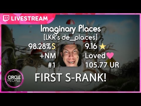 osu! | badeu | Busdriver - Imaginary Places [LKR's de_places] 98.28% 9.16⭐ 1xSB | FIRST S RANK!