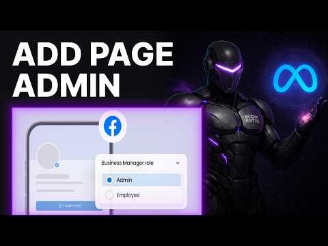 How To Add Admin To Facebook Page In Meta Business Suite (2026) | Roles