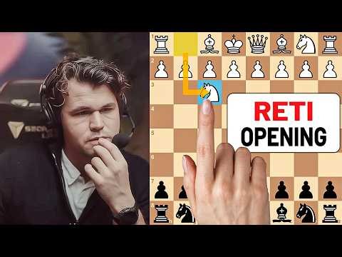 Magnus Carlsen Shows a Sneaky Way to Punish the Reti Opening