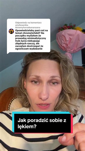 Odpowiadanie użytkownikowi @ilovemyhorsebananaana jak pracować z fobią? Chrometofobia - lęk przed wydawaniem pieniędzy. #therapy #psychotherapy #fobia #stress @RELACJE Perdjon Monika