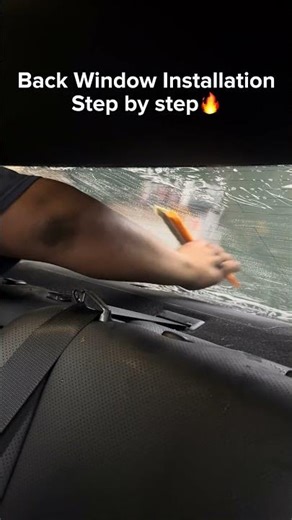 Back Glass Tinting | Transform Your Car's Look💪