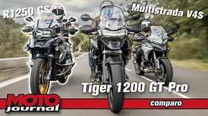 Vidéo Moto Journal : comparatif gros trails 2022 ! - Moto-Station