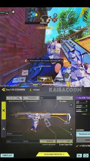 La mejor clase para la GRAU 5.56 - #shorts #codmobile