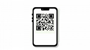 Download Scan QR code flat icon with phone, Money transaction, payment, Online shopping e-commerce Transfer money online concept, cashiers with shopping cart on mobile phone, Mobile Phone To Scan A QR Code for free