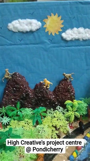 forest model #deepforestcamping #mountains #wildanimals #river #3dmodel #creativescienceproject #tlm