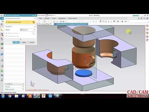 #NX MOLD WIZARD #Plastic Cup mold design