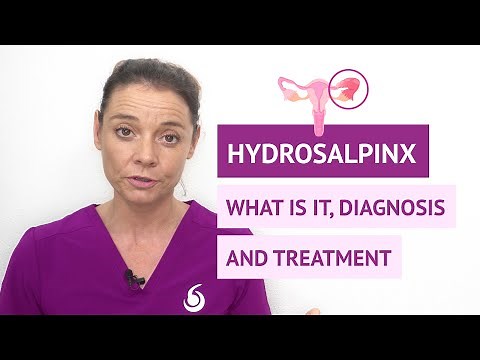 What is hydrosalpinx and how can it be treated?