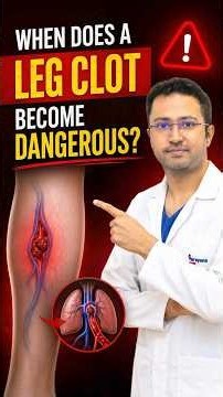 Don't Ignore One-Sided Leg Swelling | It Could Be Deep Vein Thrombosis