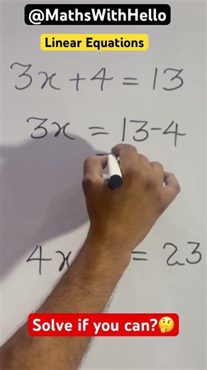 Linear Equations in one variable | Simple Equations | Class 6,7,8| Methods of solving| #maths