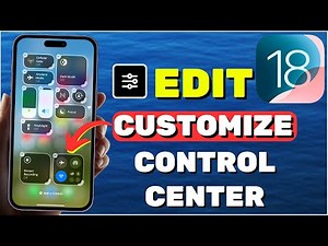 How To Customize Control Center On iOS 18!