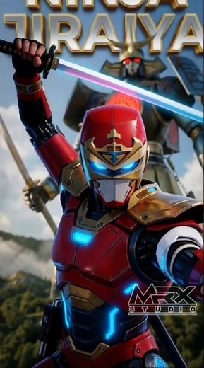 Ninja Jiraiya Back in Project RED 2026 (Futuristic Design AI)