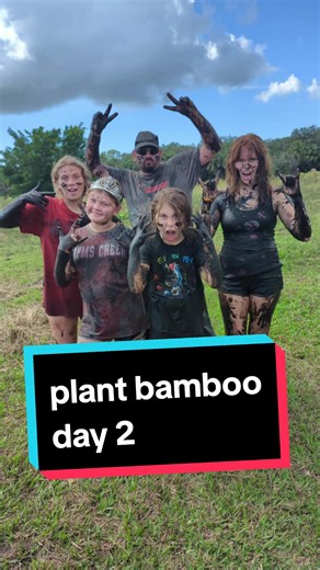 Day 2 of #plantbamboo near #okeechobee #atv #fourwheeler #jeep #mud #mudding #mudbog #dirtysouth #florida ☀️🌴