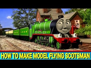 How to make Model series Flying Scotsman With IBISPAINT X.