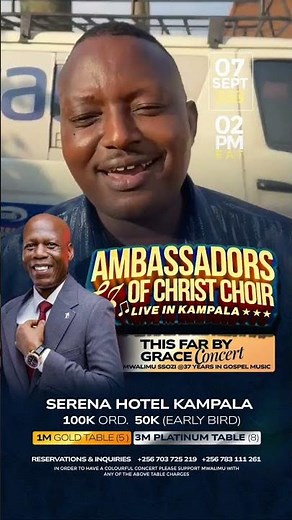 Ambassadors of Christ Choir Live in Kampala | Serena Hotel Praise Night | Sept 7, 2025 | Rwanda
