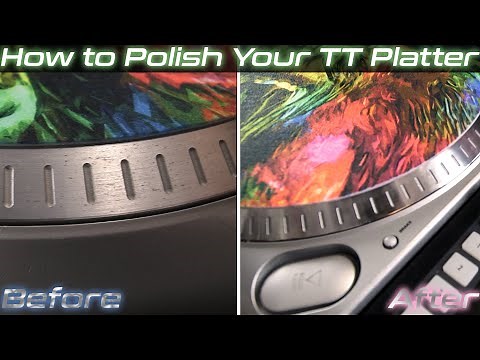 How to Clean and Polish Your Turntable Platter