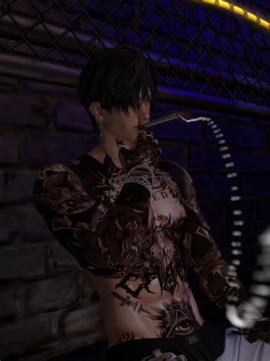 Low lights, heavy bass, smoke in the air… but somehow the loudest thing in this room is the hollow beat in my chest. #secondlife #secondlifegame #fy #fyp #lonewolf