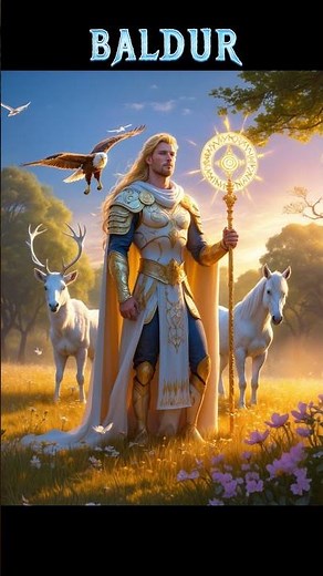 BALDUR - God of light, purity, and beauty - Norse mythology