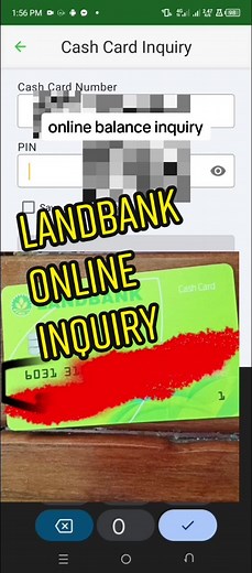 Bank Inquiry Tutorial: How to Withdraw from Landbank Machine