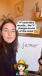 13K views · 564 reactions | Each of the vowels has its own “r”- controlled digraph. ar- in car er- in fern ir- in girl or- in horn ur- in burn Comment APP to join the waitlist for my new phonics app that will teach you all the sounds and the way to say them, and your chance to practise reading the sounds in hundreds of words! #Phonics #reading #earlyreading #spelling #blending #phonemes | Reading Roots | Facebook