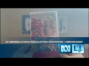 My Universal Studios VHS Collection (2023 Edition) + Announcement