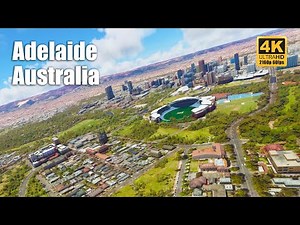 Orbx - Adelaide - Australia - 4K 60fps | Drone Music Video | Microsoft Flight Simulator