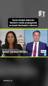 Rania Khalek debunks Western media propaganda as Israel decimates Lebanon