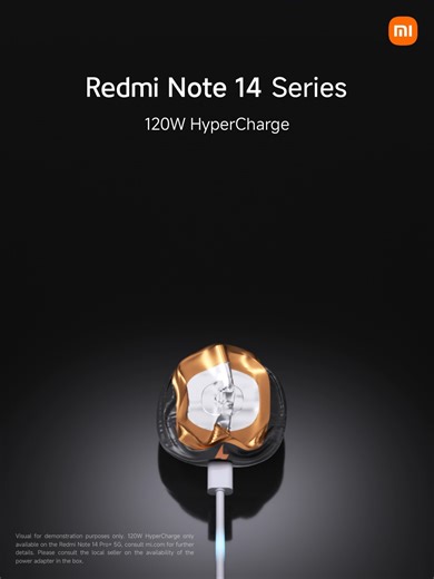 5.4K views · 17 reactions | 120W hyper charging = 100% in 22mins⚡️ Spend more time powering through the day, less time waiting. ⏰ Available 7PM | January 10 | mi.com Discover more here https://bit.ly/RedmiNote14SeriesLaunch | Xiaomi Singapore | Facebook