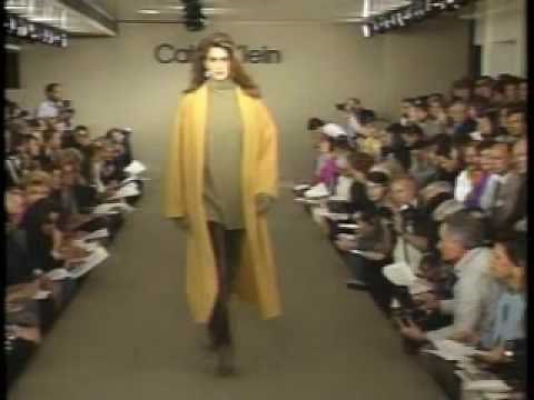 Cindy, Elle, Helena, Karen at Calvin Klein Fashion Show