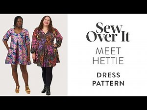 Meet the Hettie Dress Sewing Pattern - Sew Over It