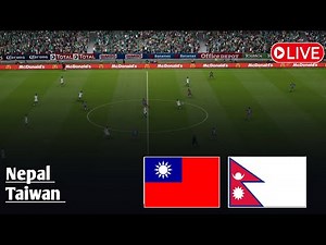 LIVE: Nepal vs Chinese Taipei Women | Friendly International Women Match | Watch efootball Gameplay