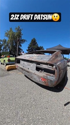 Datsun 240z Drift Car Build With 2JZ Swap. #2jz, #datsun, #240z, #drift,