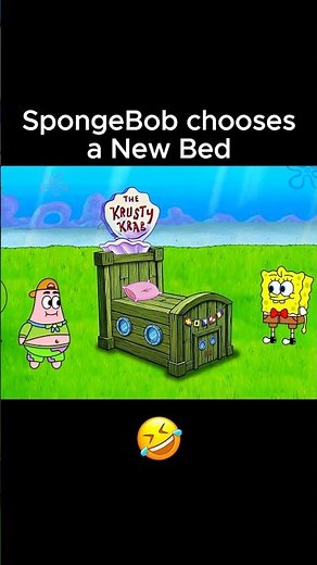 SpongeBob Chooses a NEW Bed! 🤣 Part 5 #spongebob #spongebobsquarepants #animation