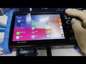 CCTV tester monitor IPCX full model 7 inch IPC Tester CCTV Tester POE 8MP AHD TVI CVI CVBS