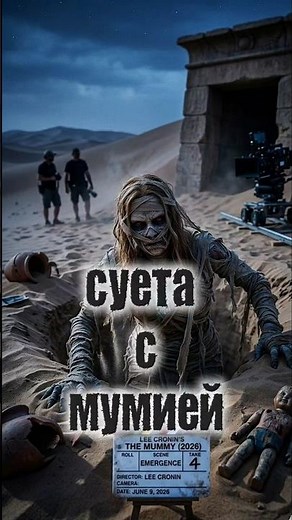 Крутая сцена с коридором в фильме "Мумия(2026)" #ужасы #новинка