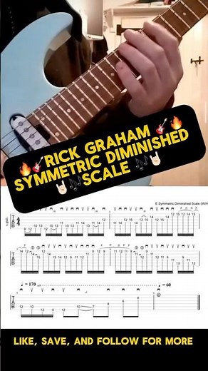 Rick Graham Symmetric Diminished Scale