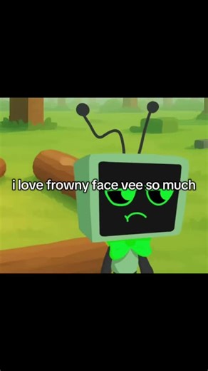 isnt she so cute💚 #dandysworld #veedandysworld #veeversion1 #socute #vee