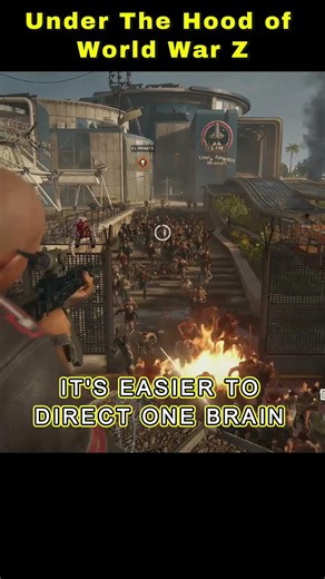 The Genius Behind World War Z's Zombie Swarm #gamingtechnology #worldwarz