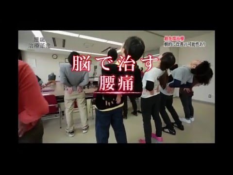 大反響のNHKスペシャルが出版化！ 『脳で治す 腰痛DVDブック』１月29日発売！①