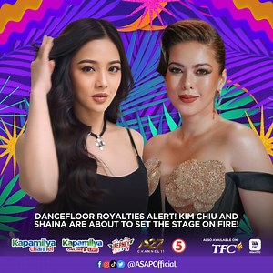 Dancefloor Royalties Alert: KIM x SHAINA 🐰🥚🌷: SUNDAY · 12NN Kita-kits, ASAP Homies! | ASAPOFFICIAL