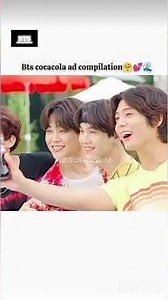 BTS coca cola ad compilation 🤗💞🌊 || #bts #army #trending #kpop #shorts #yt #viral #BTS Army Life123