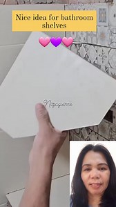 1.3M views · 3.7K reactions | Nice idea for bathroom shelves #shelves #Nice #ideas #Smart #tiles #postviralシ #videoviralシ #fypviralシ #viralvideoシ #trendingreels #fypageシ #trendingpost #teamchanaak #teamjadhen | Nitz Aguirre | Facebook
