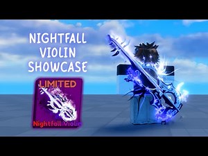 Nightfall Violin Showcase (Roblox Bladeball)